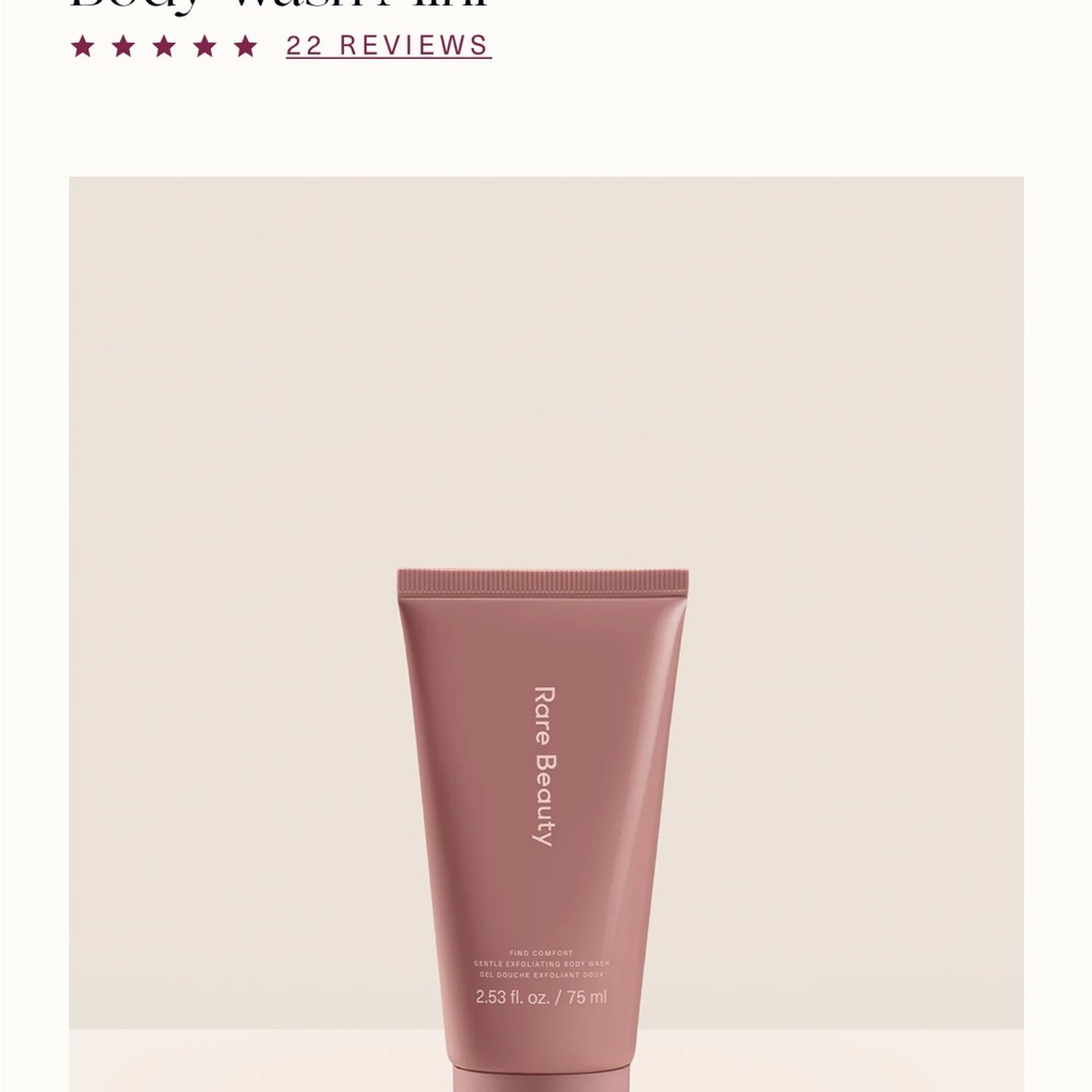 NWT Rare Beauty Dewy Wash Pink
